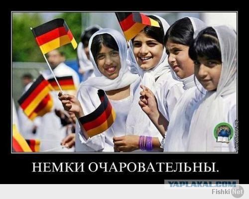 Девочка расплакалась после беседы с Меркель