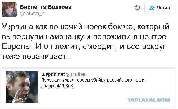 Реакция "Братского" народа на убийство посла