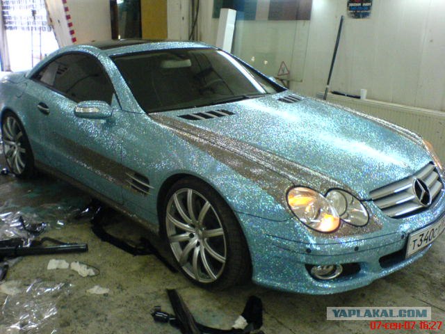 кристальный Mercedes