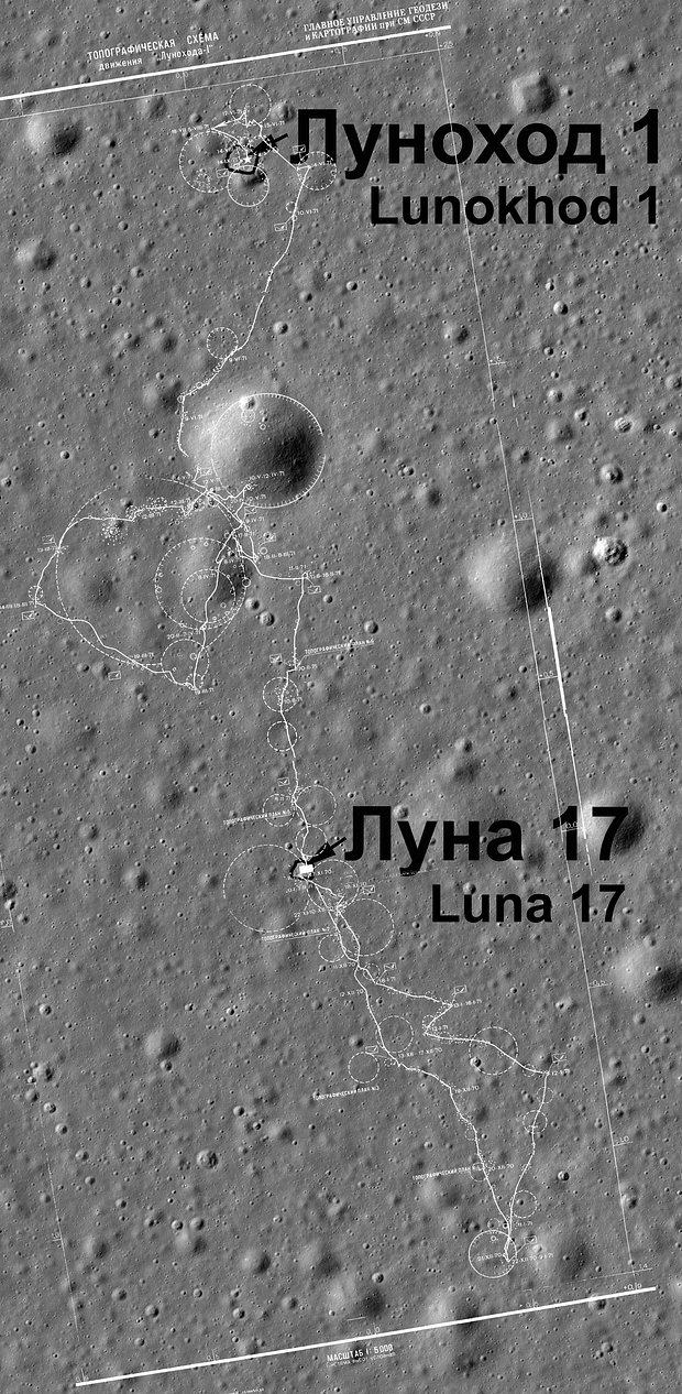 55 лет началу работы Лунохода-1