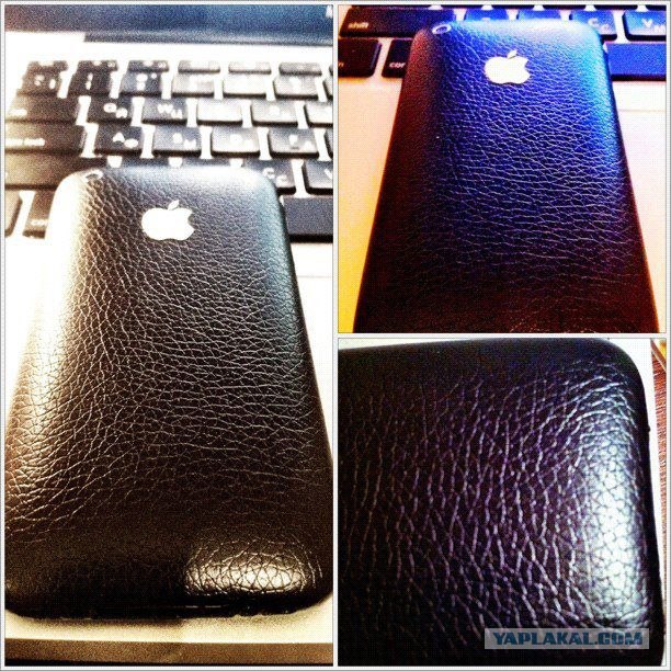 Обклеиваем кожей мобилу (handmade)
