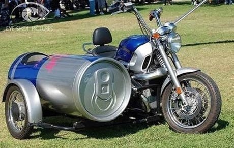 Подборка необычных мотоциклов с коляской