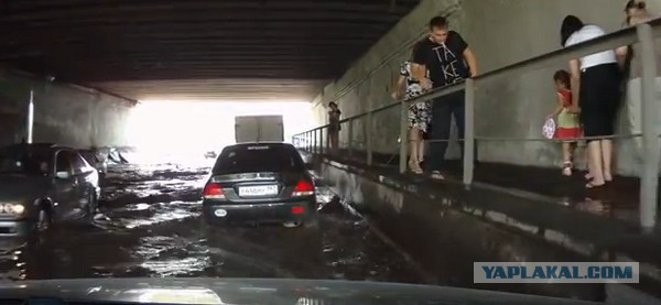 Репортаж из соцсетей: Потоп в Воронеже