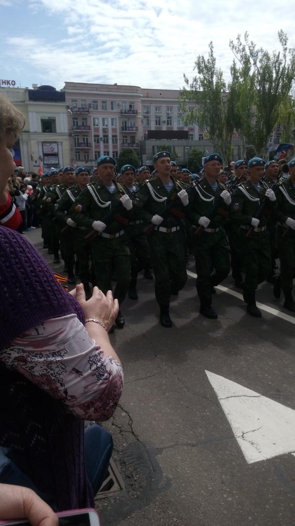 Парад Победы в Донецке