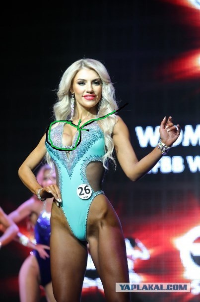 Лучшие фитнес-модели показали себя на конкурсе в Риге