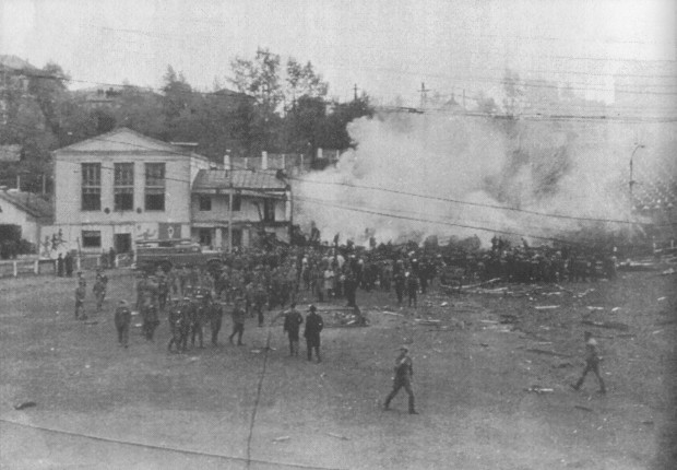 Взрыв на стадионе "Трудовые резервы" в Кирове, 1968