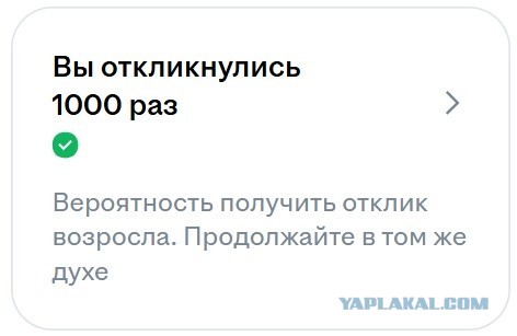 «Спасибо за ваше время и желаем вам удачи!»