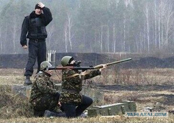 Украинская армия "захватила" в Краматорске