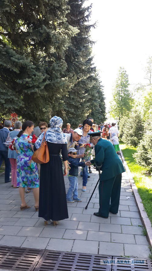 Алматы отмечает День Победы