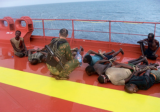 Бойцы — в воду: морпехи России против сомалийских