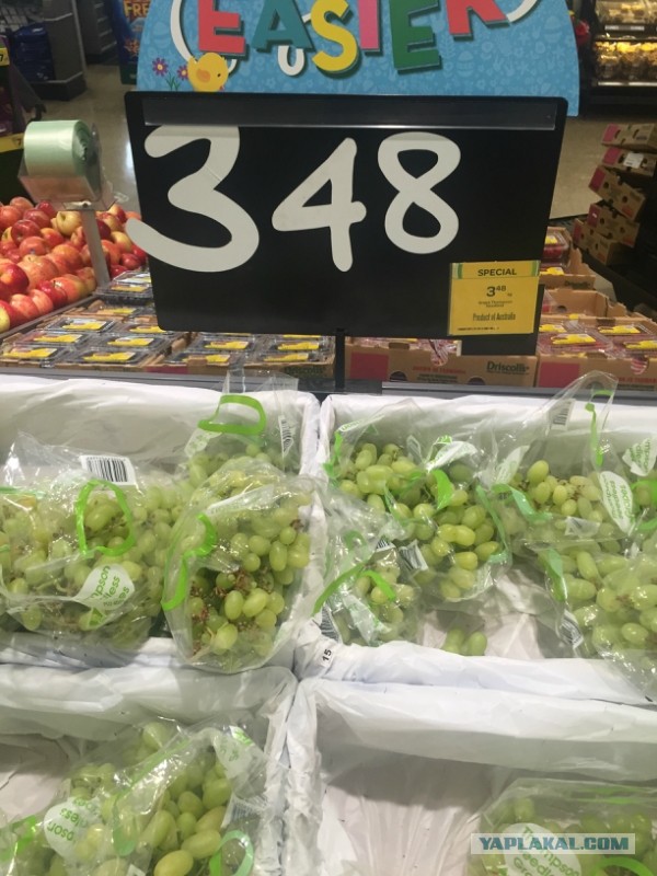 Цены  в Австралии