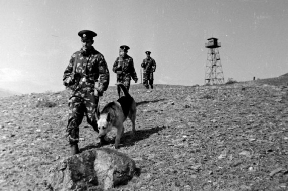 Советские пограничники