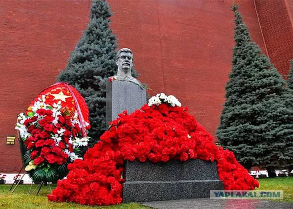 Похороны Сталина с необычного ракурса и в цвете