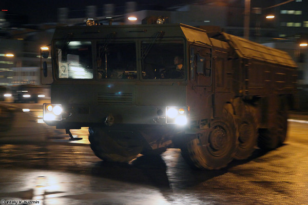 Техника на Ходынке и перегон техники в Москву
