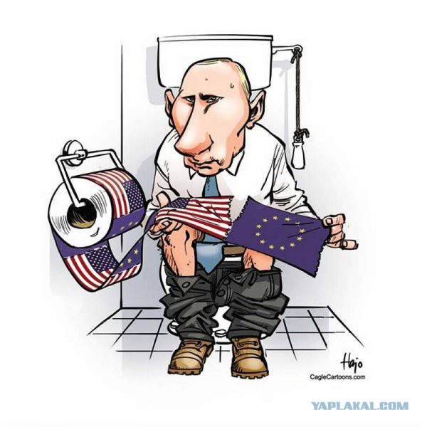 Подборка зарубежной политической крикатуры