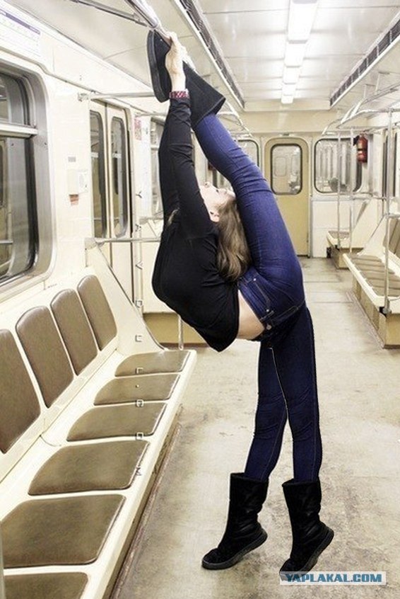 Фотожаба: Лук в метро