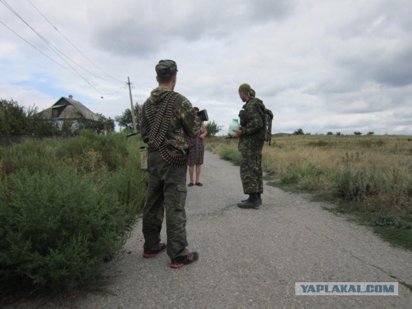 Фотографии из Иловайска после боев