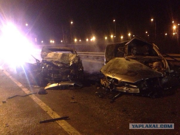 Знакомство на дороге закончилось жуткой аварией