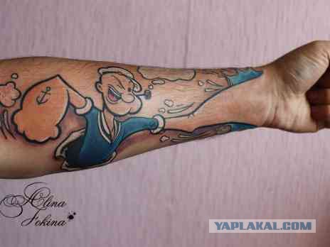 Татуировки моряков