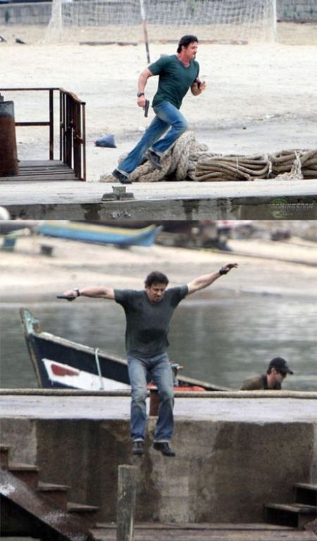 Фотожаба: Куда так торопится Слай?