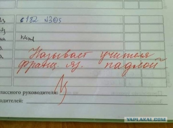 К директору, сучонок!