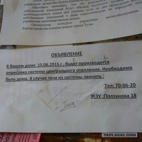 30 объявлений из наших подъездов