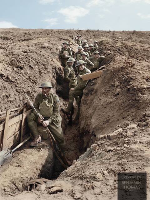 Раскрашки 1914-1918 гг.