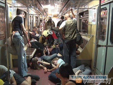 Подборка посетителей метро Санкт-Петербурга
