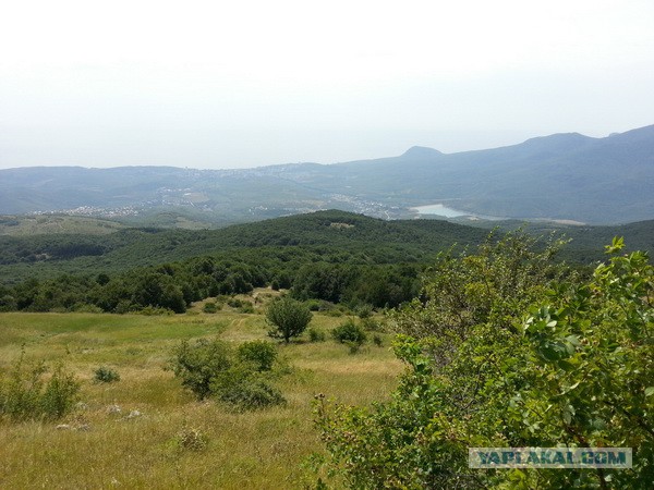 Дорога из Киева и из Москвы в Ялту.
