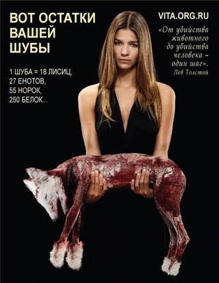 Норковая шуба - Айфон среди одежды