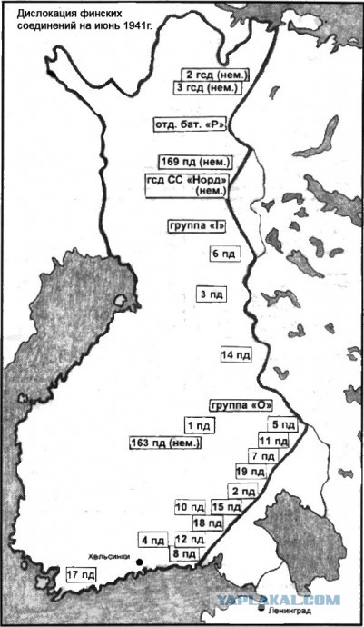 Страны напавшие на СССР, в 1941 году