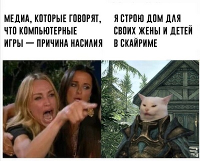 Мем "женщина кричит на кота" и его варианты