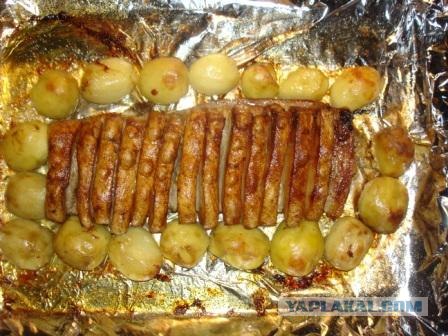 Корейка поросенка по-кассельски &