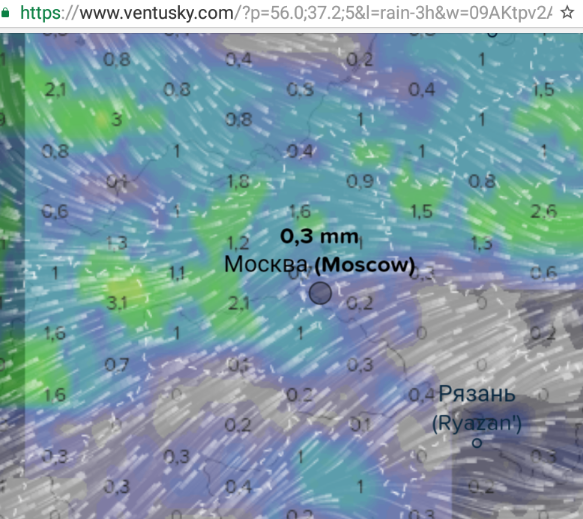 В Москве ураган!