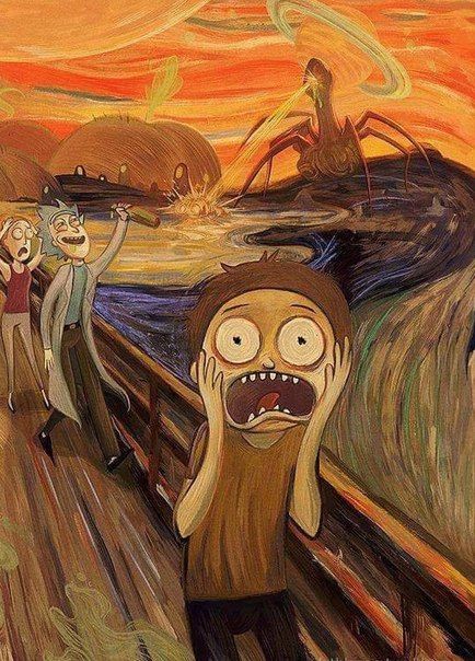Art подборка по популярным мультсериалам