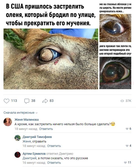 Комментарии к постам в разных группах, которые вызвали улыбку