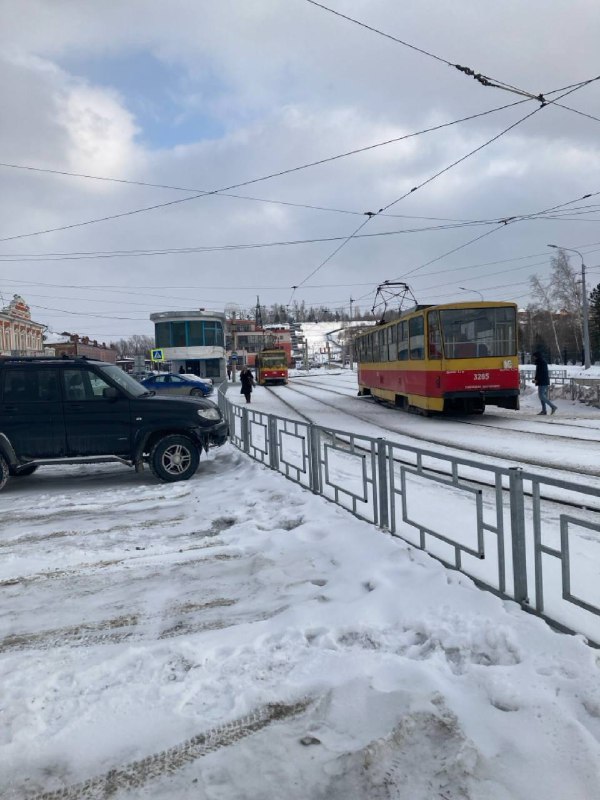 Трамваи в Барнауле