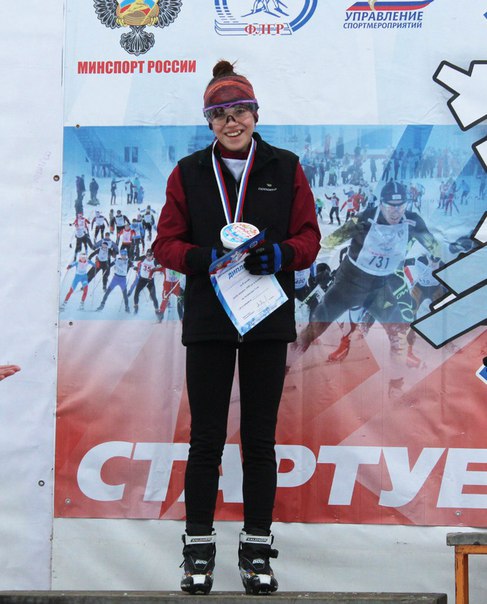 В Петрозаводске победителям "Лыжни России" вручили попкорн