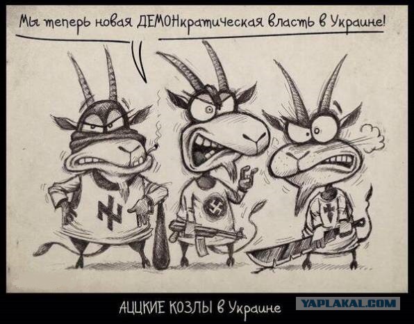 Кризис в Украине глазами карикатуристов