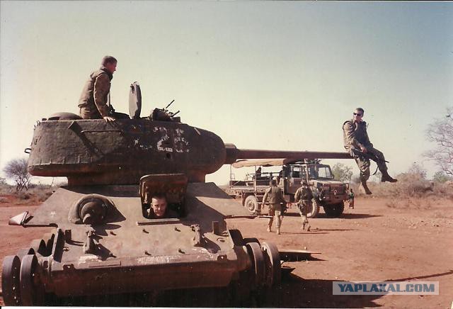 Где ещё воевала "34-ка" после Второй мировой?