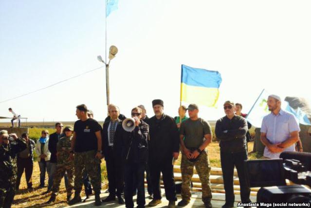 Блокада Крыма началась