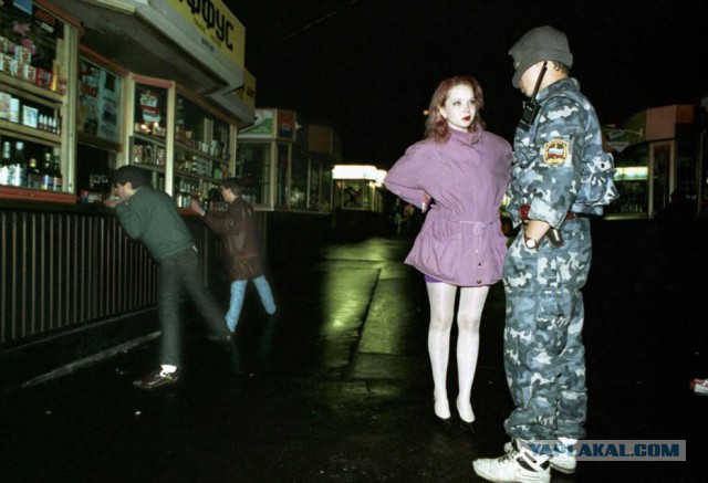 Прогулка по Москве в лихие 90-е...