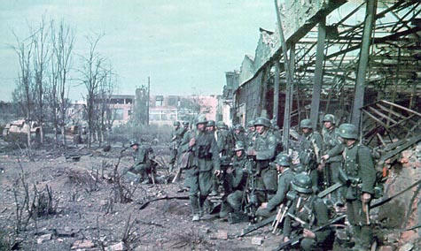 1941 год в цвете. Война