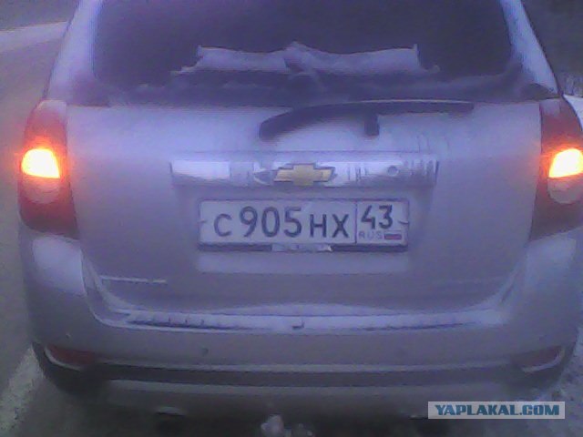 Очередное ДТП с погонами.