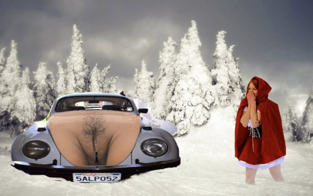 Фотожаба: "Заплутала"