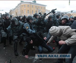 Массовая драка в Москве