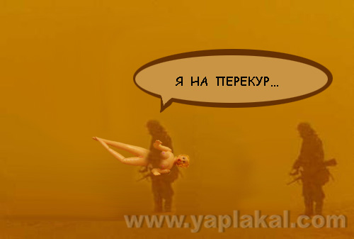 Фотожаба: Буря в Пустыне