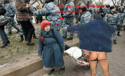 Фотожаба: Заяц на трамвае