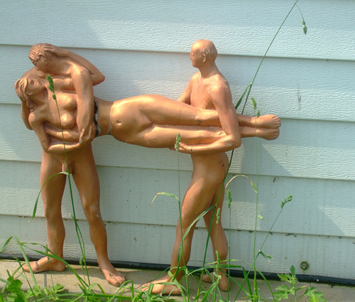 Эротические скульптуры (14 фото)