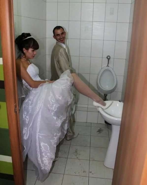 Очень романтичная свадебная фотосессия